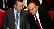 Erdoğan, Topbaşı kutladı!