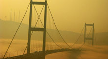 İstanbul'u sis bastı