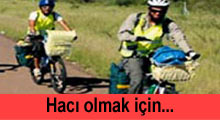 Hac yolunda bisikletle 11 bin km