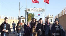 Sınırötesi bayramlaşma için geçişler başladı