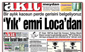 28 Şubat soruşturmasına Masonlar gelecek mi?