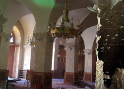 Tarihi Cami Özgür Suriye Ordusunun Kontrolünde