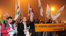 3. köprü projesini protesto ettiler!