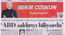Cumhuriyet'e Bekir sahip çıkacak!