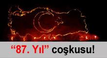 Cumhuriyet'in 87. yılı kutlanıyor!