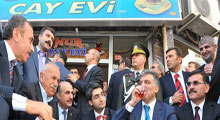 Çaylar Cumhurbaşkanı’ndan