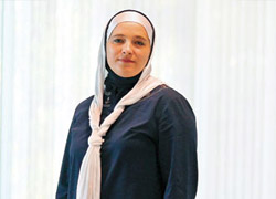 'Tesettür başarıya engel değil'