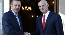 Erdoğan Papandreu ile 2 saat görüştü!