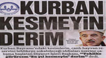 Hürriyet Başkan'a fetva mı verdirecek?