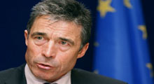 Rasmussen, füze kalkanı için destek istedi