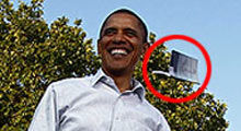 Obama'ya kitap fırlatıldı