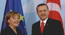 Erdoğan, Merkel kahvaltıda bir araya geldi