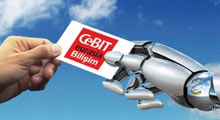 Cebit bilişim fuarının gözdesi