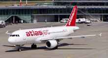 Atlasjet uçağı zorunlu iniş yaptı