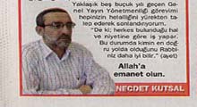 Milli Gazete'te toplu 'Kurtulmuş' istifası