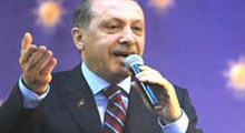 Başbakan Erdoğan'a sevgi gösterisi