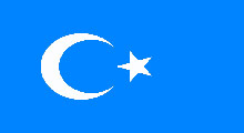 Bir grup Uygur Türkü, Çin'i protesto etti