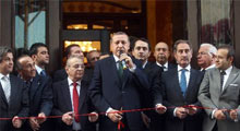 Erdoğan, Pera Palas Oteli'nin açılışını yaptı