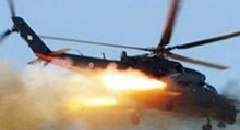 Çin'de helikopter düştü
