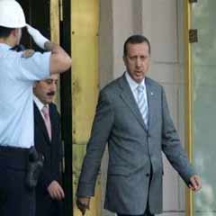 Erdoğan, Haşimi'yi karşıladı