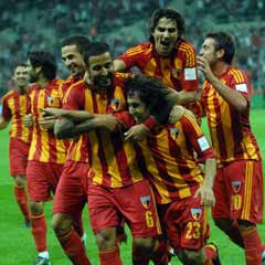 Kayserispor'da galibiyet sevinci!