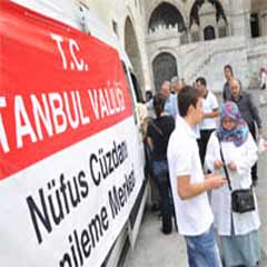 700 bin kişinin nüfus cüzdanı yenilendi