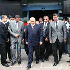 Bahçeli Trabzon'da