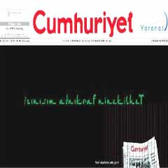 Cumhuriyet'ten ilginç sansür!