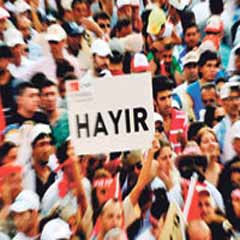 'Hayır' için büyük sahtekarlık!
