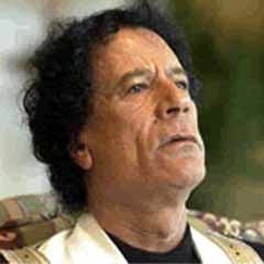 İtalya'da gündem Kaddafi