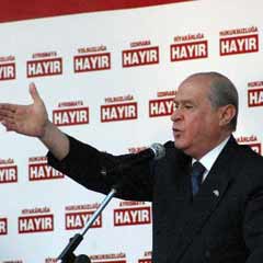 Bahçeli'den referandum için ağır sözler!