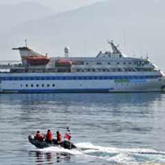 BM, Mavi Marmara'yı inceliyor