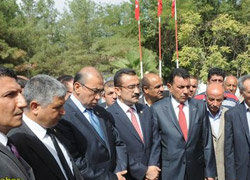 MHP Heyeti Akçakale'yi ziyaret etti