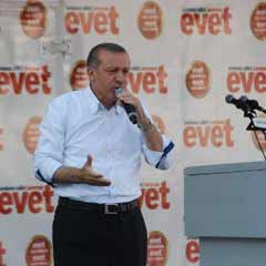 Erdoğan 43 derece sıcaklık altında konuşacak