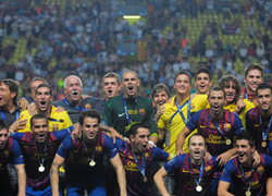 Barcelona'dan Filistin'e jest!