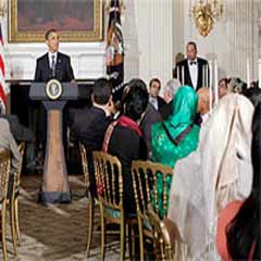 Obama'dan Beyaz Saray'da iftar