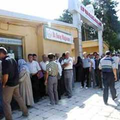 Et Balık Kurumu'nda ithal et kuyruğu