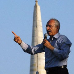 Kılıçdaroğlu külahıyla meydanlarda!