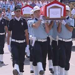 Şehit polisler için Ankar Emniyeti'nde tören