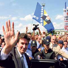 Boşnak lider için THY operasyonu