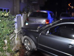 Otomobilli kovalamacada 5 araç hasar gördü