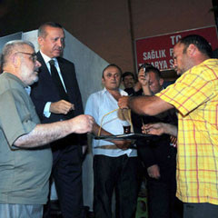 Başbakan nabız tuttu!