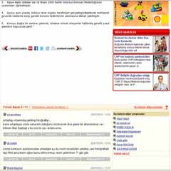 İnternet okuyucularını tatmin etmedi