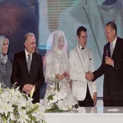 Erdoğan nikah şahitliği yaptı