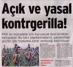 Profesyonel ordu rahatsız etti