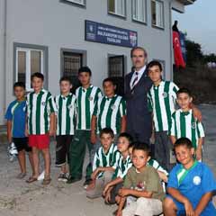 Balkanspor tesisleri açıldı