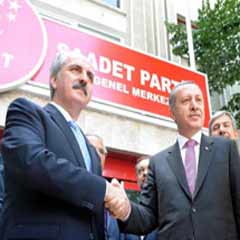 Erdoğan Saadet Partisi'nde