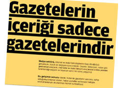 Gazeteler bakın ne için anlaştı?