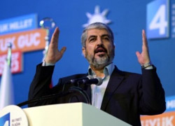 En çok alkışı Hamas lideri Meşal aldı