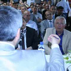 CHP'li başkan Ergün'le tartıştı